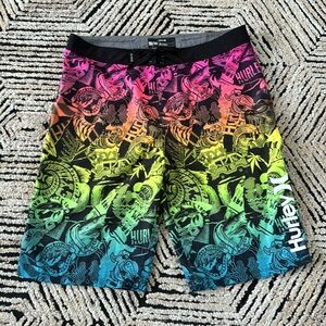 Hurley swim board shorts, Men sz 30